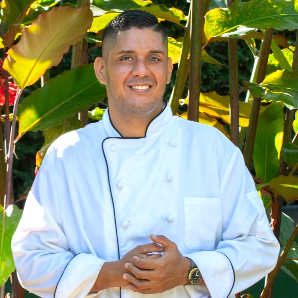 Chef Moises at Pavones Surf Oasis